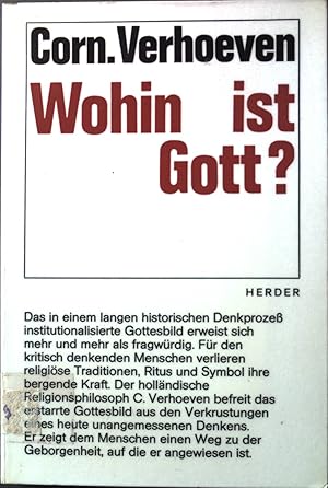 Seller image for Wohin ist Gott? for sale by books4less (Versandantiquariat Petra Gros GmbH & Co. KG)