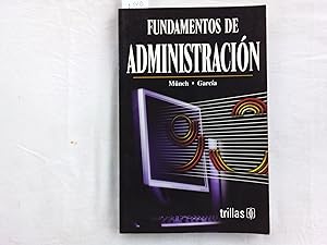 Seller image for Fundamentos de administracin. for sale by Librera "Franz Kafka" Mxico.