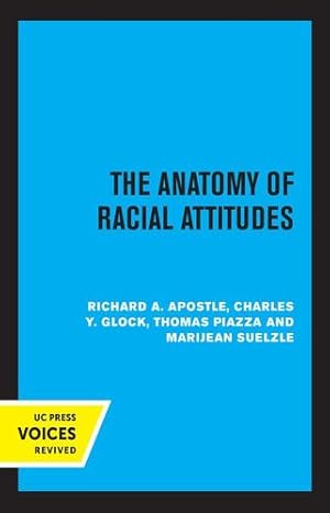 Seller image for The Anatomy of Racial Attitudes by Apostle, Richard A., Glock, Charles Y., Piazza, Thomas, Suelzle, Marijean [Paperback ] for sale by booksXpress