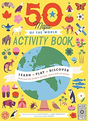 Seller image for 50 Maps of the World Activity Book (The 50 States) [Paperback ] for sale by booksXpress