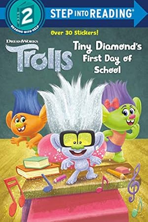 Seller image for Tiny Diamond's First Day of School (DreamWorks Trolls) (Step into Reading) by Lewman, David [Paperback ] for sale by booksXpress