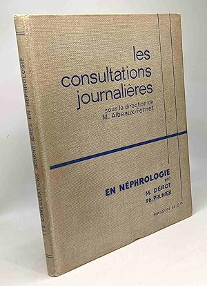 Les consultations journalières en néphrologie - coll. les consultations journlalières