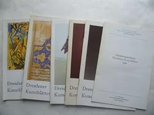 Dresdener Kunstblätter. Zweimonatsschrift der Staatl. Kunstsammlungen.