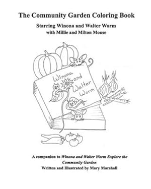 Seller image for A Community Garden Coloring Book by Marshall, Mary [Paperback ] for sale by booksXpress