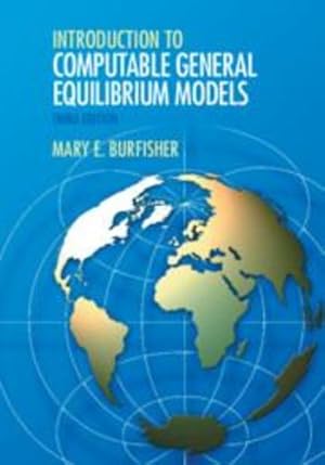 Seller image for Introduction to Computable General Equilibrium Models by Burfisher, Mary E. [Paperback ] for sale by booksXpress