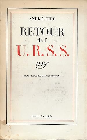 Retour de l'U.R.S.S.