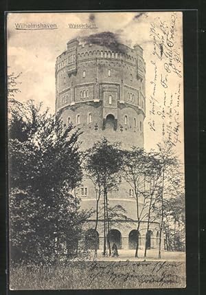 Ansichtskarte Wilhelmshaven, Ansicht vom Wasserturm