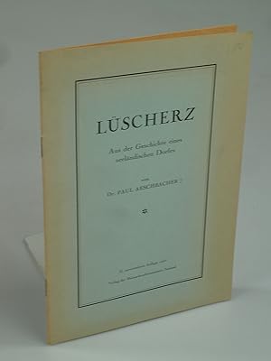 Imagen del vendedor de Lscherz. a la venta por Antiquariat Dorner