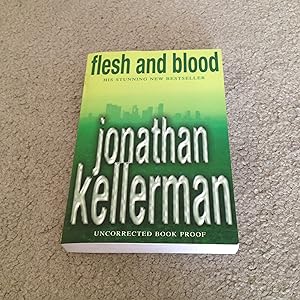 Seller image for FLESH AND BLOOD: SIGNED UK UNCORRECTED PROOF for sale by Books for Collectors