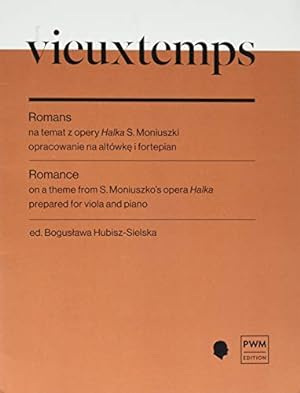 Imagen del vendedor de Romance On A Theme From Moniuszko's Opera Halka - Viola/piano by Henri Vieuxtemps [Paperback ] a la venta por booksXpress