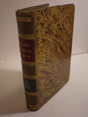 Bild des Verkufers fr Anuario de medicina y ciruga prcticas. Tomo vigsimo. Para 1883. Resumen de los trabajos prcticos ms importantes publicados en 1882 zum Verkauf von Librera Antonio Azorn