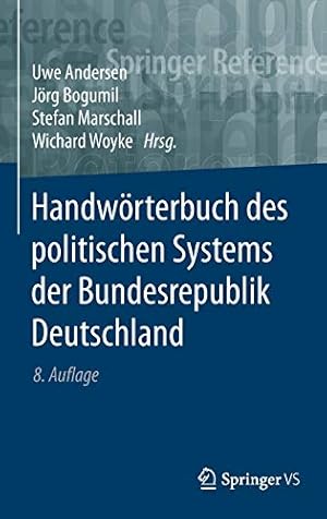 Seller image for Handw ¶rterbuch des politischen Systems der  Bundesrepublik Deutschland (Springer Reference Sozialwissenschaften) (German Edition) [Hardcover ] for sale by booksXpress