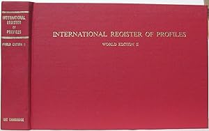 Bild des Verkufers fr International Register of Profiles: World Edition II, 1978 zum Verkauf von SmarterRat Books