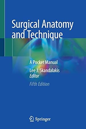 Imagen del vendedor de Surgical Anatomy and Technique: A Pocket Manual [Paperback ] a la venta por booksXpress