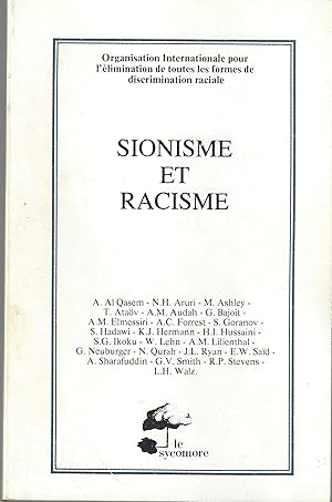 Sionisme et Racisme