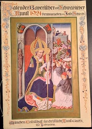 Seller image for Kalender Bayerischer und Schwbischer Kunst 1924 for sale by Versandantiquariat Karin Dykes