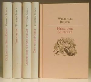 5 Bände: Lehrreiches für Jung und Alt / Viechereien / Das Leben des Tobias Knopp / Herz und Schme...