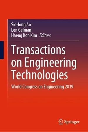 Seller image for Transactions on Engineering Technologies: World Congress on Engineering 2019 [Hardcover ] for sale by booksXpress