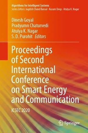 Seller image for Proceedings of Second International Conference on Smart Energy and Communication: ICSEC 2020 (Algorithms for Intelligent Systems) [Hardcover ] for sale by booksXpress