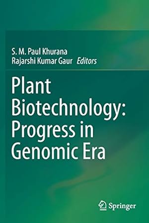 Seller image for Plant Biotechnology: Progress in Genomic Era [Paperback ] for sale by booksXpress