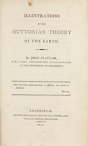 Seller image for Illustrations of the Huttonian Theory of the Earth. for sale by Milestones of Science Books