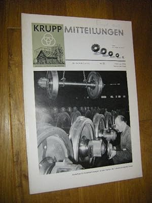 Krupp Mitteilungen. 40. Jahrgang, Nr. 1, Februar 1956