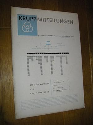 Krupp Mitteilungen. 42. Jahrgang, Nr. 1, Februar 1958