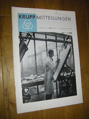Krupp Mitteilungen. 41. Jahrgang, Nr. 2, April 1957