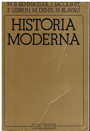 Imagen del vendedor de HISTORIA MODERNA. Con firma del anterior propietario. Trad. Dolores Fonseca. a la venta por angeles sancha libros