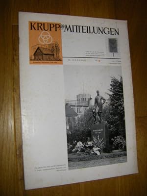 Kruppsche Mitteilungen. 38. Jahrgang, Nr. 3, Juli 1954