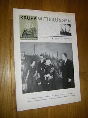Krupp Mitteilungen. 40. Jahrgang, Nr. 4, Oktober 1956