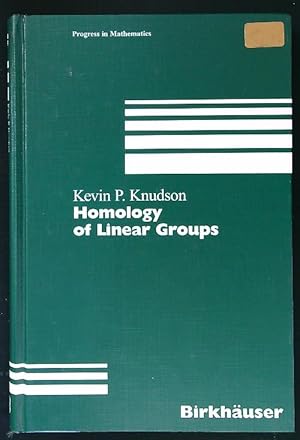 Bild des Verkufers fr Homology of Linear Groups zum Verkauf von Librodifaccia