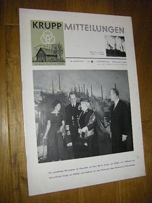 Krupp Mitteilungen. 40. Jahrgang, Nr. 4, Oktober 1956