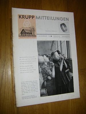 Krupp Mitteilungen. 41. Jahrgang, Nr. 1, Februar 1957