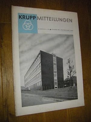 Krupp Mitteilungen. 41. Jahrgang, Nr. 5, September 1957
