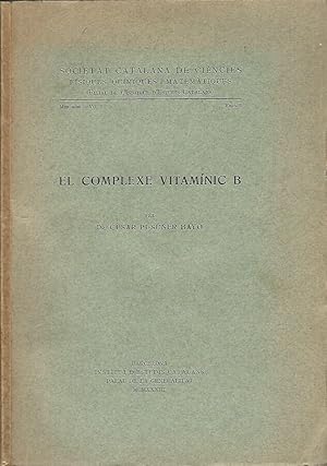 Bild des Verkufers fr El Complexe Vitaminic B Memoris, Vol. 1 zum Verkauf von Biblioteca di Babele