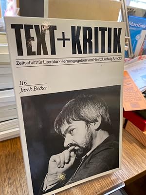 Jurek Becker. (= Text + Kritik 116). Zeitschrift für Literatur. Herausgegeben von Heinz Ludwig Ar...