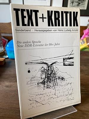 Die andere Sprache. Neue DDR-Literatur der 80er Jahre. Herausgegeben von Heinz Ludwig Arnold in Z...