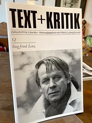 Siegfried Lenz. (= Text + Kritik 52). Zeitschrift für Literatur. Herausgegeben von Heinz Ludwig A...