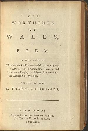 The Worthines of Wales, A Poem.