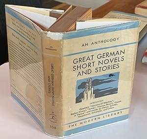 Imagen del vendedor de Great German Short Novels And Stories **FIRST MODERN LIBRARY EDITION** a la venta por The Modern Library