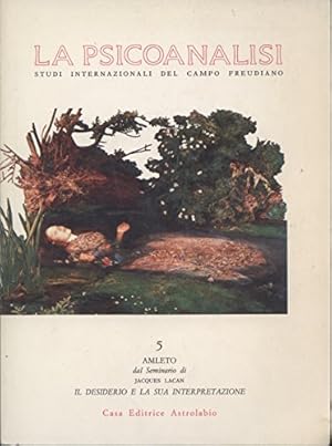 La psicoanalisi. Amleto (Vol. 5- Aprile 1989)