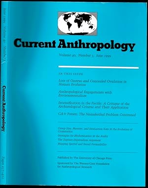 Seller image for Intensification in the Pacific: A Critique of the Archaeological Criteria and Their Application in Current Anthropology Volume 40 Number 3 for sale by The Book Collector, Inc. ABAA, ILAB