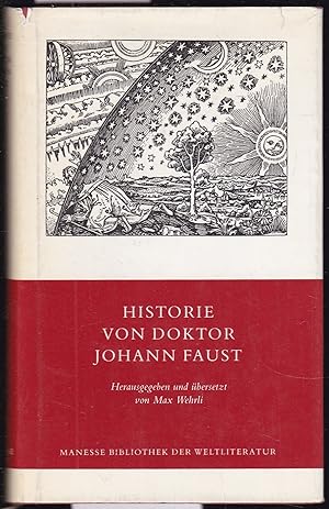 Seller image for Historie von Doktor Johann Faust (= Manesse-Bibliothek der Weltliteratur) for sale by Graphem. Kunst- und Buchantiquariat