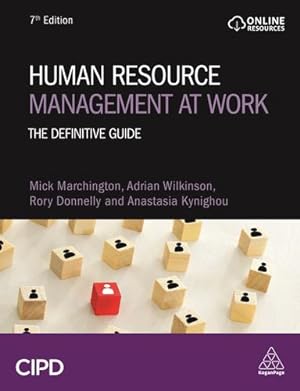 Imagen del vendedor de Human Resource Management at Work: The Definitive Guide by Marchington, Mick, Wilkinson, Adrian, Donnelly, Rory, Kynighou, Anastasia [Hardcover ] a la venta por booksXpress