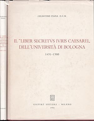Seller image for Il Liber secretus iuris pontificii dell'Universit di Bologna. 2 volume. Dedicated and signed by the author for sale by Graphem. Kunst- und Buchantiquariat