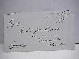 GEORGE WILLIAM FREDERICK VILLIERS - FOURTH EARL OF CLARENDON AUTOGRAPH