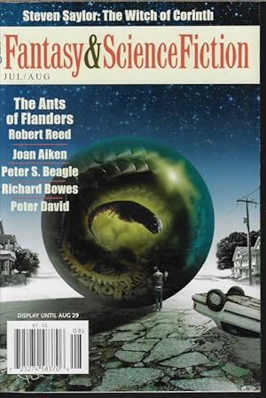 Imagen del vendedor de The Magazine of FANTASY AND SCIENCE FICTION (F&SF): July / August, Aug. 2011 a la venta por Books from the Crypt