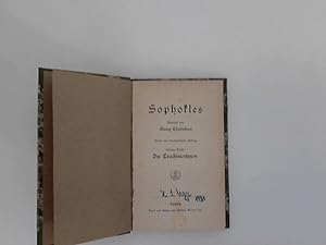 Bild des Verkufers fr Sophokles vierter Band: Die Trachinierinnen zum Verkauf von ANTIQUARIAT FRDEBUCH Inh.Michael Simon