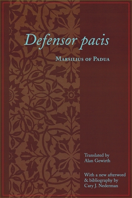 Imagen del vendedor de Defensor Pacis (Paperback or Softback) a la venta por BargainBookStores